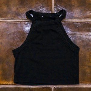 Zara High Neck/Halter Crop Top